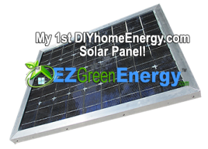 My DIYhomeEnergy.Com Solar Panel